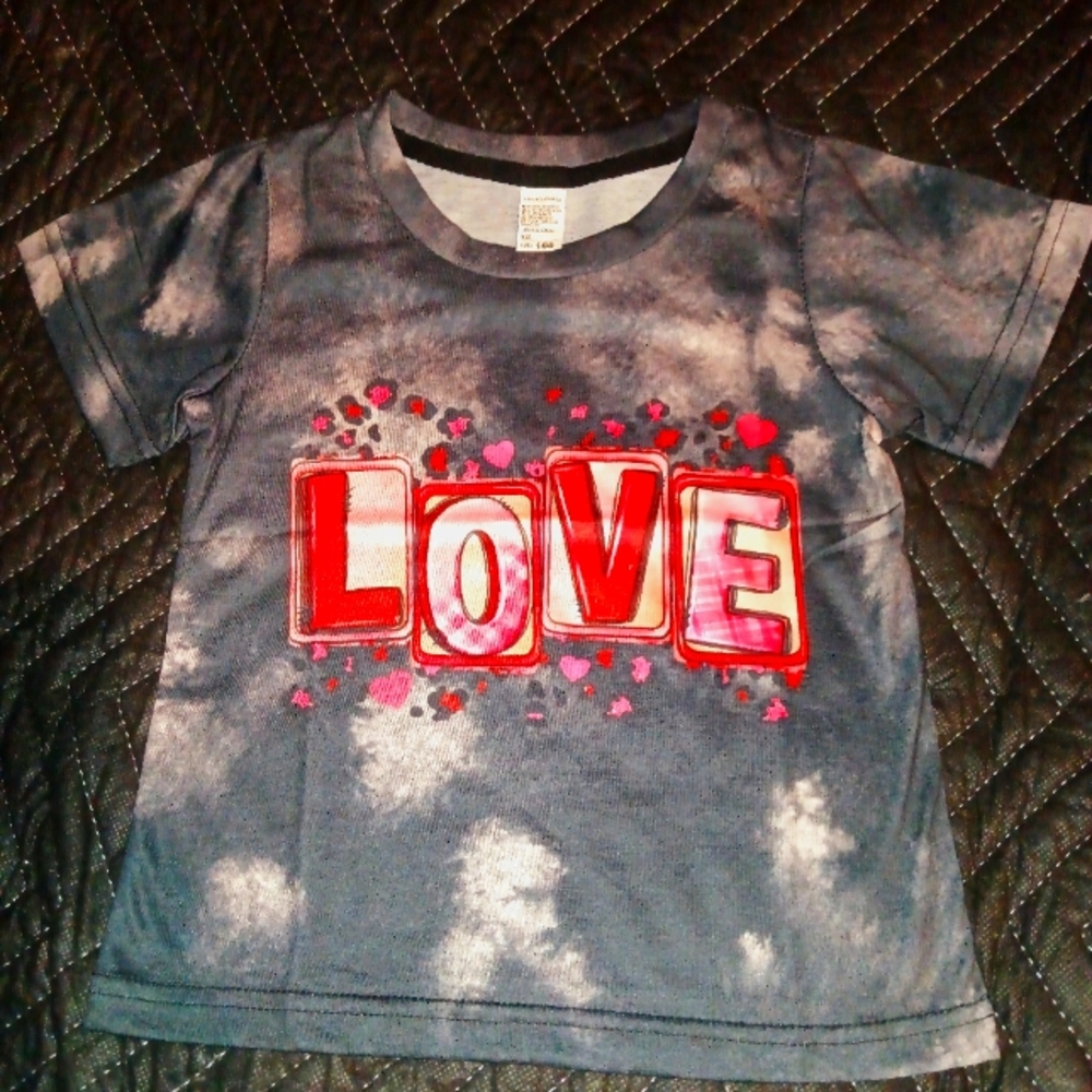 Girls Valentine's tshirt